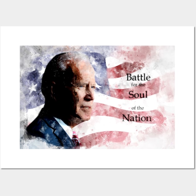 Joe Biden portrait, President of the United States Wall Art by SPJE Illustration Photography